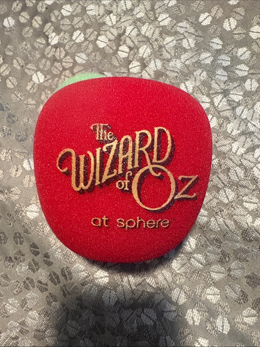 The Sphere Wizard of Oz Red Collectible falling apple.